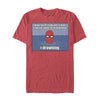 Men's Marvel Spider-Man #drowning  Adult T-Shirt