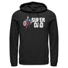 Men's Marvel Super Dad Cartoon Captain America  Adult Pull Over Hoodie