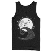 Men's The Nightmare Before Christmas Halloween Jack Skellington Sally Meant to Be  Adult Tank Top