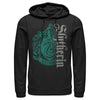 Men's Harry Potter Slytherin Dark Badge Logo  Adult Pull Over Hoodie