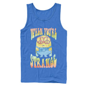 Men's Despicable Me Minion Tie-Dye Strange  Adult Tank Top