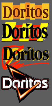 Men's Doritos Logo Evolution  Adult Tank Top