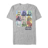 Men's Star Wars: The Rise of Skywalker Pastel Character Bingo  Adult T-Shirt