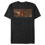 Men's The Lord of the Rings Fellowship of the Ring Entrance to Mount Doom  Adult T-Shirt