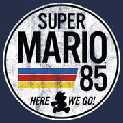 Men's Nintendo Super Mario Retro Rainbow Ring  Adult T-Shirt