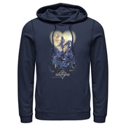 Men's Kingdom Hearts 1 Box Art  Adult Pull Over Hoodie