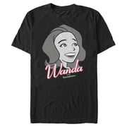 Men's Marvel WandaVision Animated Retro Wanda  Adult T-Shirt