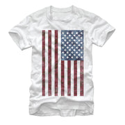 Men's Lost Gods Camo American Flag  Adult T-Shirt