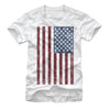 Men's Lost Gods Camo American Flag  Adult T-Shirt