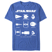 Men's Star Wars The Force Awakens Technology  Adult T-Shirt