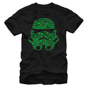 Men's Star Wars St. Patrick's Day Shamrock Stormtrooper  Adult T-Shirt