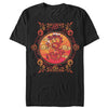 Men's Mulan Mushu Stained Glass  Adult T-Shirt