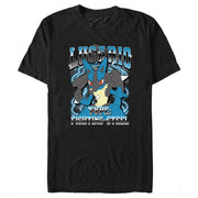 Men's Pokemon Lucario Type: Fighting-Steel  Adult T-Shirt