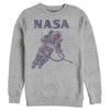 Men's NASA Neon Astronaut Cowboy In Space  Adult Sweatshirt