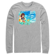 Men's Kingdom Hearts 3 Our Hearts Will Bring Us Together Again  Adult Long Sleeve Shirt