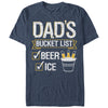 Men's Lost Gods Dad's Bucket List Ice  Adult T-Shirt