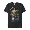 Men's Marvel Thanos Moon  Adult T-Shirt