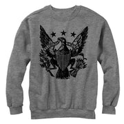 Men's Lost Gods E Pluribus Unum America Eagle  Adult Sweatshirt