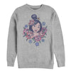 Men's Mulan Floral Portrait  Adult Sweatshirt