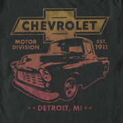 Men's General Motors Retro Chevrolet Muscle Truck  Adult T-Shirt