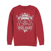 Men's Star Wars Christmas Dark Lord Holiday  Adult Sweatshirt