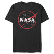 Men's NASA Galaxy Crest Logo  Adult T-Shirt