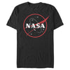 Men's NASA Galaxy Crest Logo  Adult T-Shirt