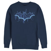 Men's Batman Logo Digital Wing  Adult Sweatshirt