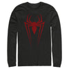 Men's Marvel Spider-Man Icon Badge  Adult Long Sleeve Shirt