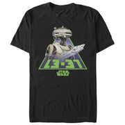 Men's Solo: A Star Wars Story L3-37 Millennium Falcon  Adult T-Shirt