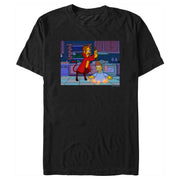 Men's The Simpsons Homer in Hell  Adult T-Shirt