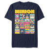 Men's Minions: The Rise of Gru Rainbow Panels  Adult T-Shirt