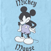 Men's Mickey & Friends Grouchy Pose  Adult T-Shirt