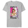 Men's Emily in Paris La Plouc Flowers Photo  Adult T-Shirt