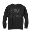 Men's Lost Gods California Republic Bear Shadow  Adult Sweatshirt