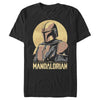 Men's Star Wars: The Mandalorian Mando Cell Shade  Adult T-Shirt