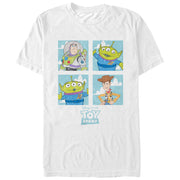 Men's Toy Story Character Box  Adult T-Shirt