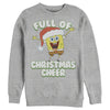 Men's SpongeBob SquarePants Full of Christmas Cheer  Adult Sweatshirt