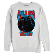 Men's Star Wars The Force Awakens Kylo Ren Show Dark Side  Adult Sweatshirt