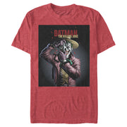 Men's Batman Joker Camera Poster  Adult T-Shirt