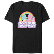 Men's Care Bears Go Your Own Way  Adult T-Shirt