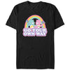 Men's Care Bears Go Your Own Way  Adult T-Shirt