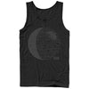 Men's Star Wars Death Star Logo  Adult Tank Top