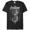 Men's Marvel Avengers: Avengers: Infinity War Gauntlet Drip  Adult T-Shirt