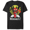 Men's The Incredibles 2 Jack-Jack Devil Pose  Adult T-Shirt