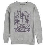 Men's Onward Character Icon Emblem  Adult Sweatshirt