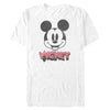 Men's Mickey & Friends Mickey Mouse Retro Headshot  Adult T-Shirt