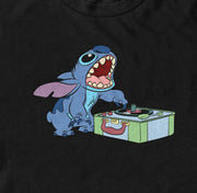 Men's Lilo & Stitch Record Scratch  Adult T-Shirt