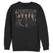 Men's NSYNC Rocker Band Pose  Adult Sweatshirt