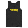 Men's Peacemaker Yellow Classic Logo  Adult Tank Top